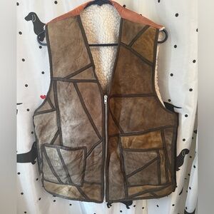Vintage patchwork vest